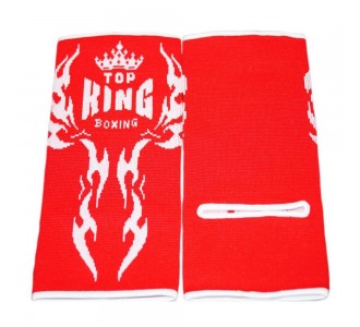 Хлопковая защита голени Top King (TKANG-02 red)